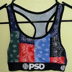 PSD Bandana Patchwork Sports Bra
